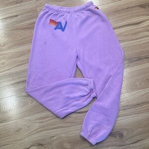 Aviator Nation Lavender Sweatpants